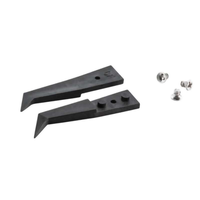 ESD Plastic Tips, Style 246, Carbon Fiber Tips for 246CFR.SA, Angled, Thin, 1.4"